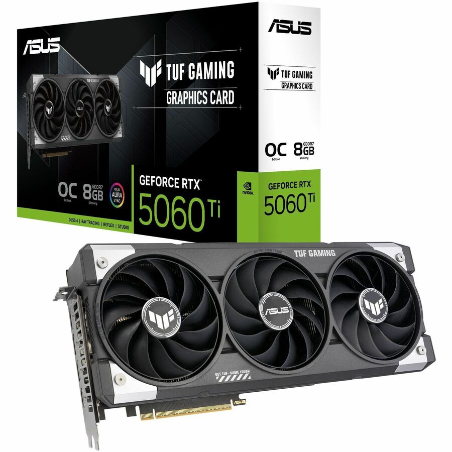 TUF NVIDIA GeForce 5060 Ti Graphic Card - 8 GB GDDR7 TUF NVIDIA GeForce 5060 Ti Graphic Card - 8 GB GDDR7